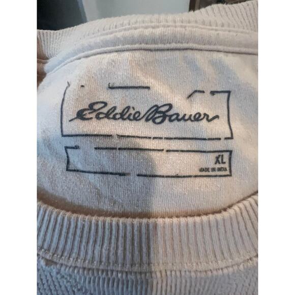 EDDIE BAUER LONG SLEEVE WAFFLE KNIT CREAM SHIRT MENS XL - Picture 6 of 7